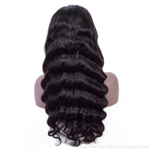Wholesale Cuticle Aligned Virgin Hair Vendors Curly Headband Wigs For Black Women Indian Loose Deep Wave Headband Wig Human Hair